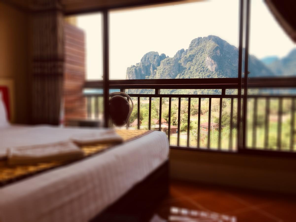 Mountainview Riverside Boutique Hotel Ванг-В'єнг Екстер'єр фото