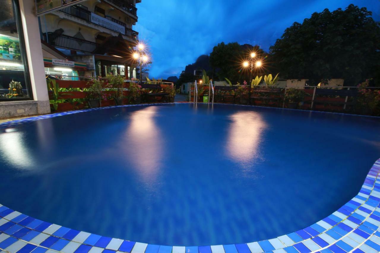 Mountainview Riverside Boutique Hotel Ванг-В'єнг Екстер'єр фото